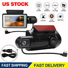 1080P Dual Lens Car Dvr Dash Cam Video Recorder G-sensor Front And Rear Camera