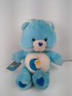 New ListingCare Bears Sleepy Bedtime Bear Blue Stuffed Plush Wish on a Star Moon 2002 13
