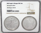 New Listing2023 Morgan Dollar NGC MS70  & 2023 Silver Eagle NGC MS70