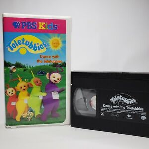 Teletubbies Dance with the Teletubbies VHS PBS Dance with the Teletubies