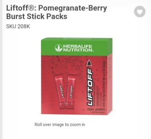 New ListingHERBALIFE  Liftof  Pomegranate Berry Burst 30 Stick Packs