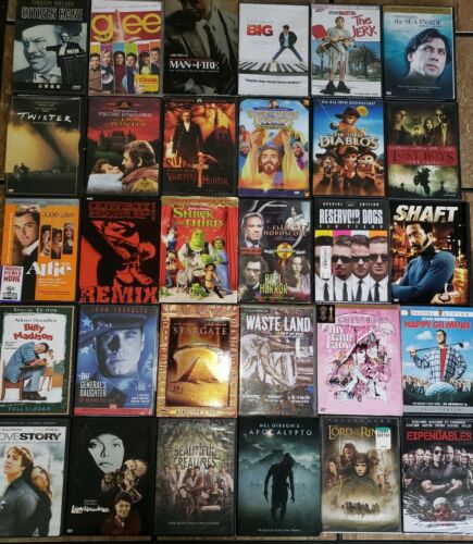 Mystery Movie Box Bundle 30 DVD Movies Action Drama Comedy Horror Western