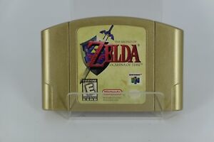 Zelda Ocarina of Time Collector's Edition (Gold) - Authentic N64 Nintendo 64