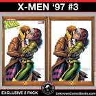 [2 PACK] X-MEN '97 #3 UNKNOWN COMICS TYLER KIRKHAM EXCLUSIVE VAR [FHX] (05/22/20