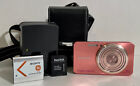 Sony Cyber-Shot DSC-W570 16.1MP Digital Camera - Pink With Battery - SD Card VGC