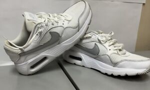 Nike Air Max SC Women's Shoes White/Metallic Platinum CW4554-100 Size 6