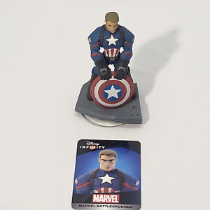 Marvel Captain America with Shield Disney Infinity 3.0 First Avenger With Card