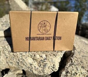 Case of Humanitarian Daily Ration MRE (Meal, Ready To Eat) - 2023