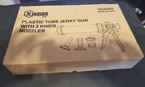 XINQIAO brand Jerky Gun XQJG004 With 3 kinds of nozzles brand new.