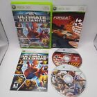 Marvel: Ultimate Alliance & Forza Motorsport 2 (Xbox 360, 2007) Complete 2-Disc