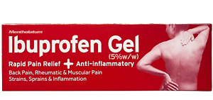 Ibuprofen Topical Gel 50G Rapid Pain Relief for Back Rheumatic Arthritis Pain