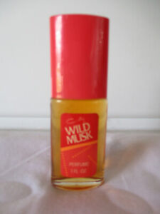 Vintage  Estate WILD MUSK Perfume by Coty 1 FL. OZ. Full Bottle