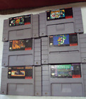 Super Mario World and Super Mario All Stars and More Lot of 6 SNES