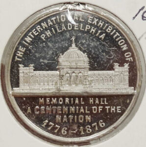 1876 U. S. Centennial Exposition Souvenir, Memorial Hall    0401-01