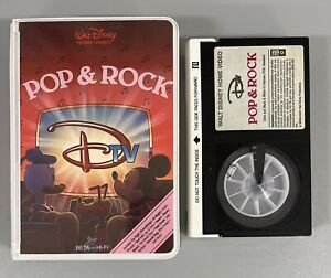 Pop & Rock Betamax Tape Walt Disney's Home Video Beta
