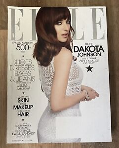 ELLE Magazine March 2014 #343 Meet Dakota Johnson Star Of Fifty Shades Of Grey