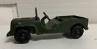 Vintage Cast Metal Jeep Tootsie Toy Americana WWII Military Army