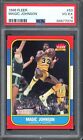 1986 Fleer #53 Magic Johnson PSA 4 Los Angeles Lakers HOF Basketball Card