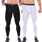 Mens Compression Pants Base Layer Long Tight Leggings Pants Gym Workout Running