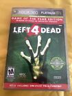 Left 4 Dead Game Of The Year Edition (Microsoft Xbox 360, 2008) Complete