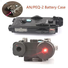 Tactical WADSN AN/PEQ-2 Battery Case Airsoft Red Laser Version Battery Box