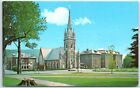 Postcard - St. Mary's Roman Catholic Church and School, Little Falls, New York