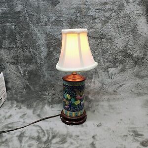 Antique Chinese Famille Rose Table Lamp Antiques 13
