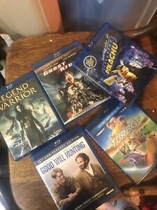 Lot of 5 DVD And Blue Rays