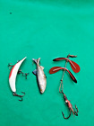 Old vintage lure Mixed lot of old lures, great crankbaits