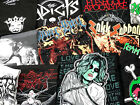T-SHIRT LOT 5-PACK ROCK HEAVY METAL PUNK BANDS STREETWEAR MIX SIZE SMALL TO 3XL