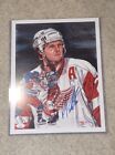 RARE JSA BOB PROBERT SIGNED AUTOGRAPHED DETROIT RED WINGS 11x14 PHOTO LITHOGRAPH