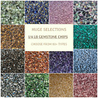 1/4 lb Gemstone Chips, Choose 80+ Types Semi Tumbled Stones, Loose Mini Chips