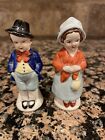 Vintage Occupied Japan salt and pepper shakers- European man and woman