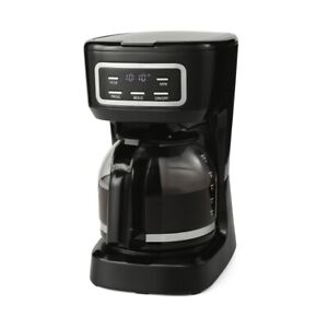 12 Cup Programmable Coffee Maker, 1.8 Liter Capacity,Black
