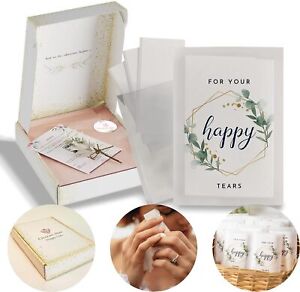 CHARMY NOW Wedding Tissues Packs for Guests with Floral Design (40pcs)