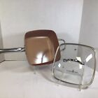 Copper Chef Square Pan S2 With Vent Glass Lid 9.5 in x 4 in