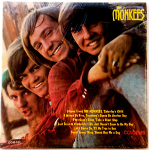 THE MONKEES - Self Titled - Vinyl LP 1969 Colgems COM-101 Original Shrink MONO