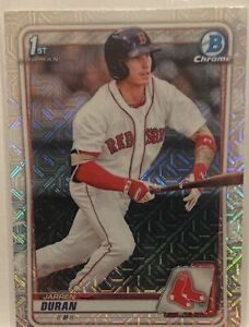 2021 1st Bowman Chrome Jarren Duran Mojo Refractor  Breaking Out Right Now