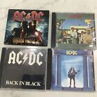 New ListingLot of 4 AC/DC CDs: Back In Black, Dirty Deeds, Who Made Who, Ironman 2
