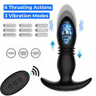 USB Rechargeable Health Telescopic Silicone Vibrating Prostate Massager