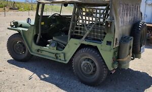 1967 Ford M151A1 Military Mutt Jeep ORIGINAL UNCUT