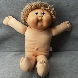Cabbage Patch Kid HM 17 Open Mouth Toothy Brown Signature 15in