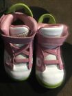 Little Kids Pink White Lime Green/ Jordan Size 6C  Slip On Sneakers