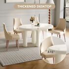 GUYI Oval Dining Room Table Set w/4 Chairs Home Kitchen Breakfast Dinette Table
