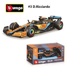 Bburago 1:43 2022 F1 McLaren MCL36 #3 Daniel Ricciardo Model Car NEW IN BOX