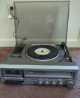 New ListingVintage JCPenny C207 Tape Player Stereo AmFm Radio Record Turntable Belt-Driven