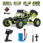 Wltoys 12427 50km/h Speed RC Car 1/12 2.4G 4WD Off Road Cross-country Truck Z7Z8