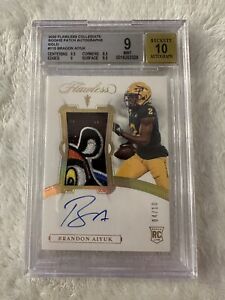2020 Flawless Collegiate Gold Brandon Aiyuk Rookie Patch Auto /10 Tony The Tiger
