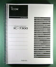Icom IC-7300 Full Instruction Manual: Full Color & Coil Bound w/ V1.41 Addendum