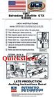 1967 Belvedere Satellite GTX Jacking Instructions Decal 2461136G MoPar NEW USA (For: 1967 Plymouth GTX)